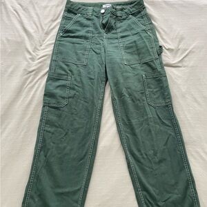 Garage green cargos